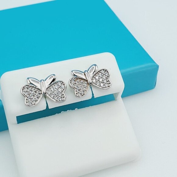 "925 Sterling Silver CZ Beautiful Earrings for Women, 1USPAR4167 - Picture 6 of 11